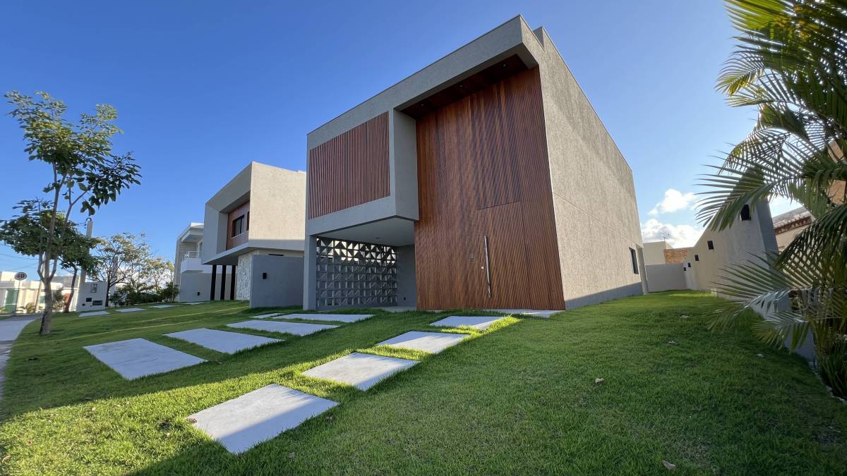 Linda Casa Alphaville Litoral Norte 2 de 4 Suítes 300m² Lauro de Freitas Estrada do Coco Linha Verde - Iuri Imóveis