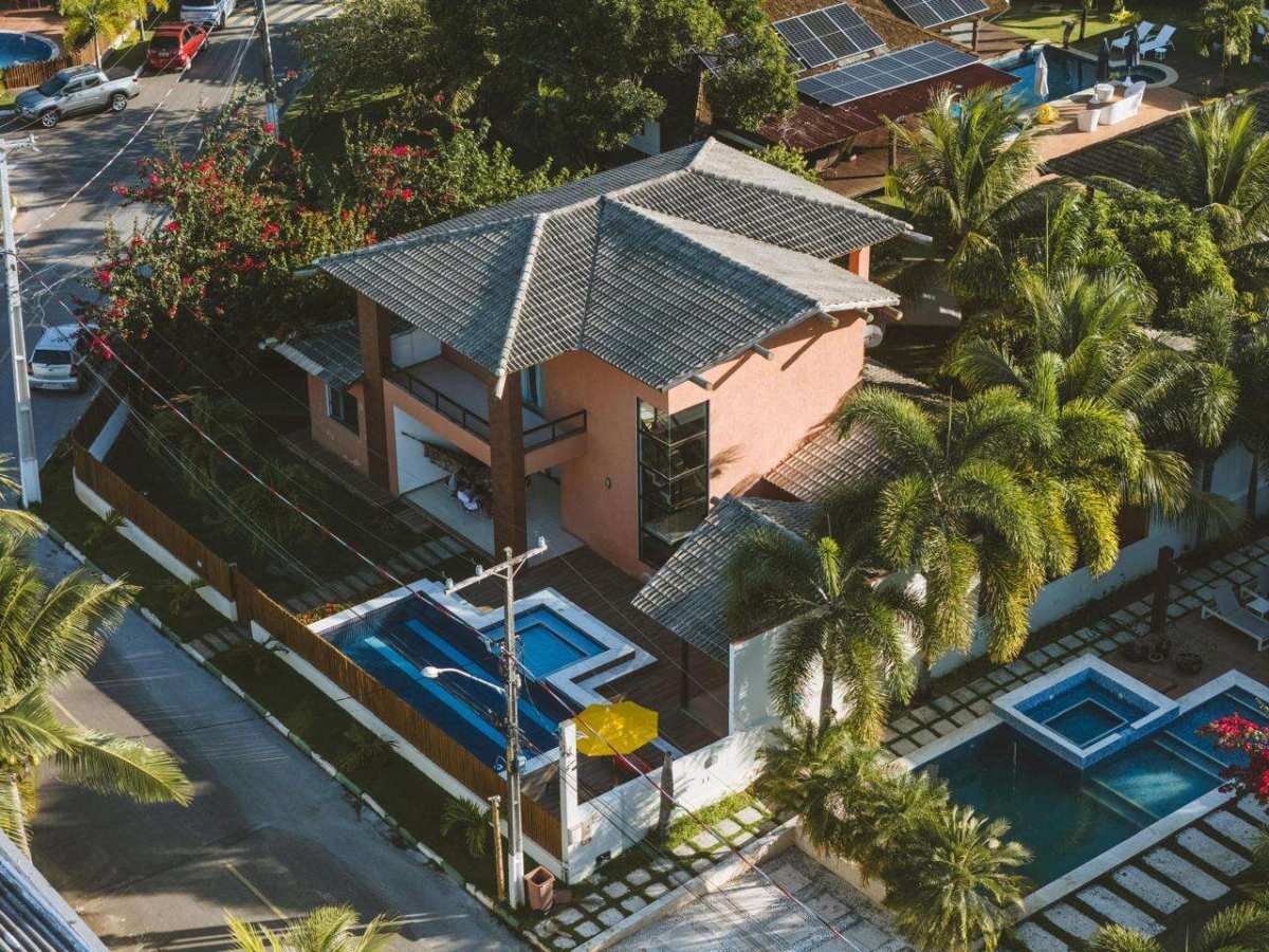 Linda Casa Paraíso dos Lagos Guarajuba 4 Quartos 693m² Decorada Estrada do Coco / Linha Verde - Iuri Imóveis