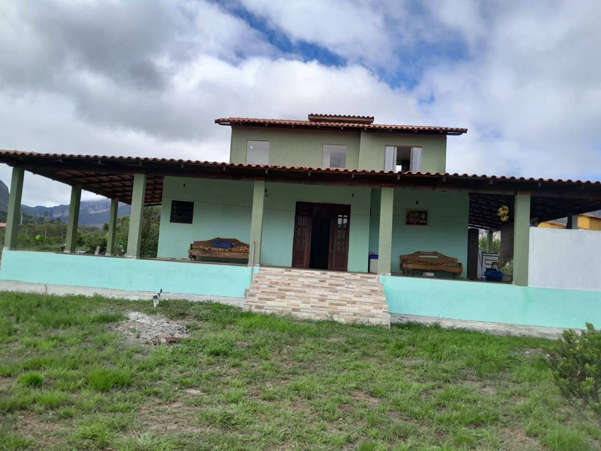 Sítio Pousada Ibicoara Chapada Diamantina 8 Quartos 4500m² Reg. Serras Cachoeira do Buracão Licuri Fumacinha